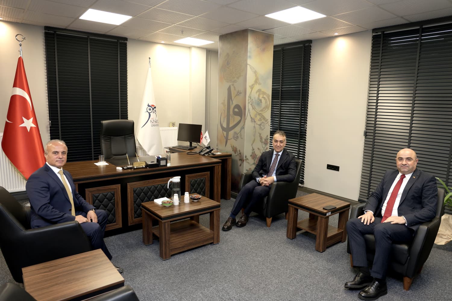 Karabük Valisi Oktay Çağatay'dan Yüksekokul Müdürümüz Prof. Dr. Hasan Gökkaya'ya Ziyaret